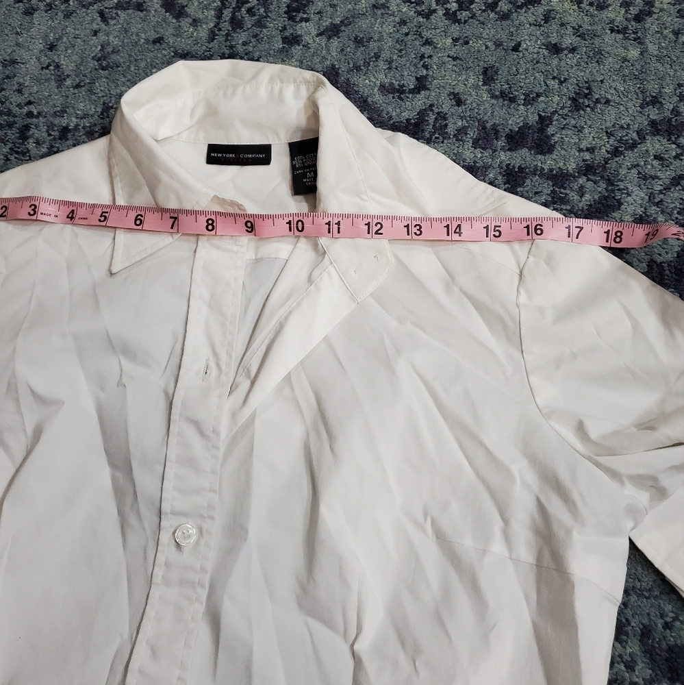 NY&CO Long Button Down Top - Picture 5 of 8